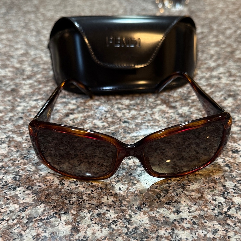 Fendi Women's Tortoise Shell Sunglasses
